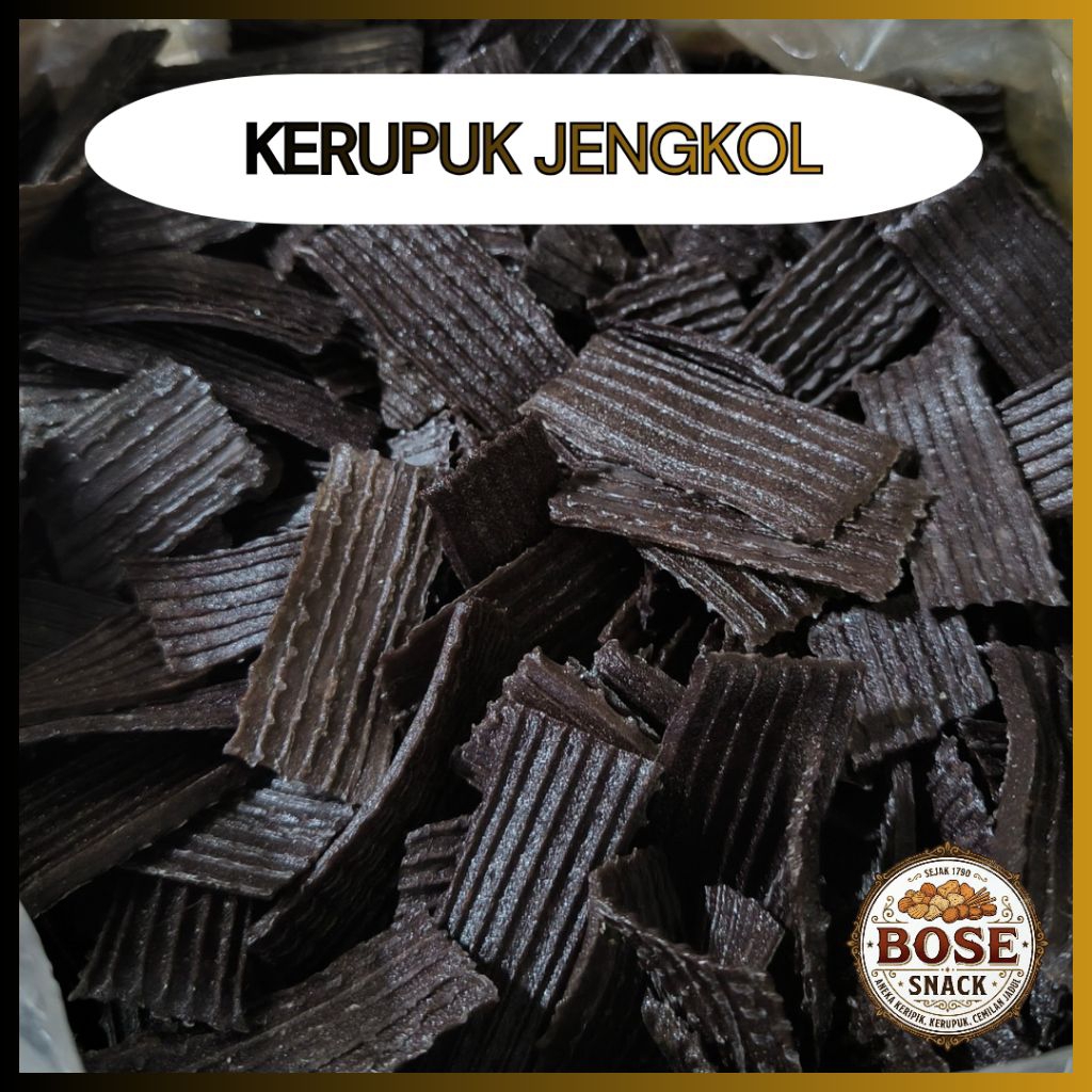 Krupuk Jengkol Mentah 1 Kg
