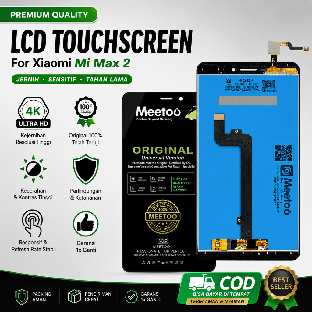 LCD TOUCHSCREEN XIOAMI MI MAX 2 / LCD XM MIMAX 2 / LCD MIMAX 2/ LCD MI MAX 2 FULLSET ORIGINAL