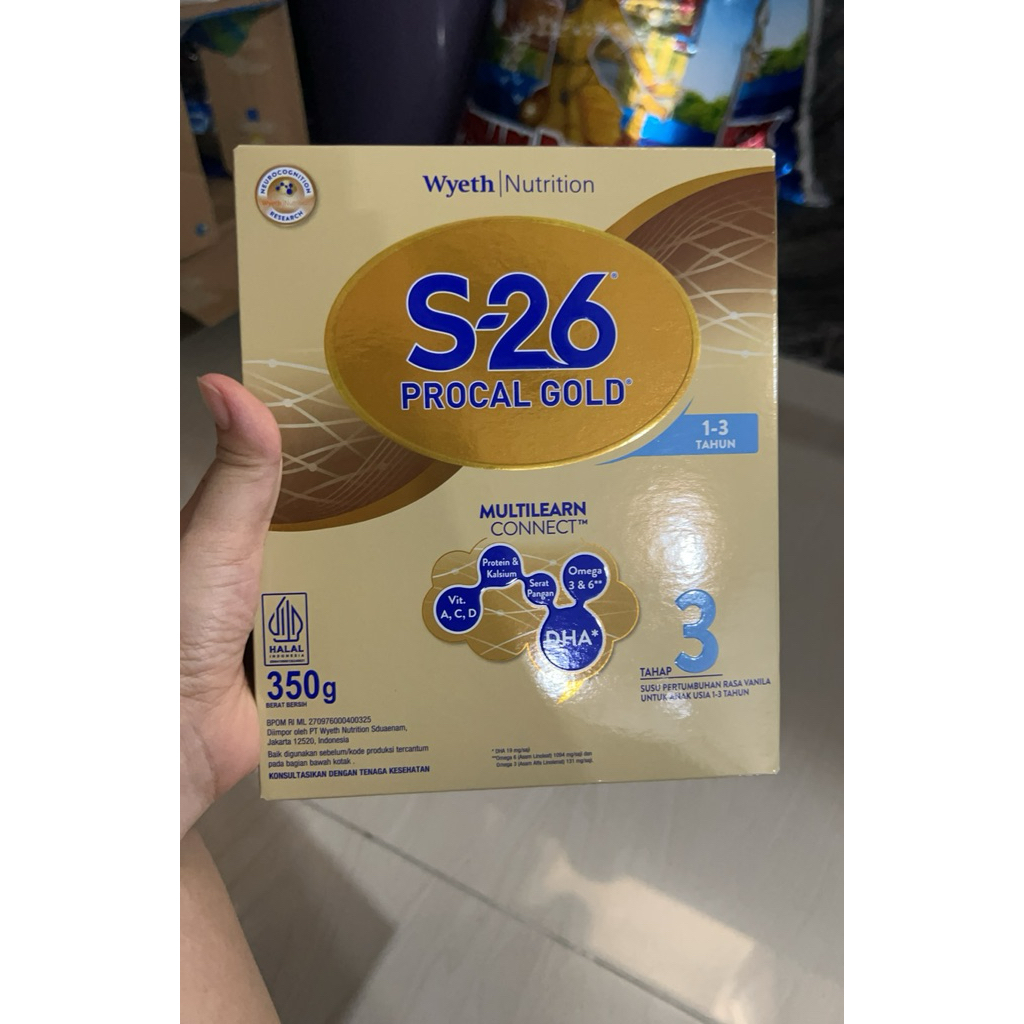 s-26 procal gold susu anak tahap 3