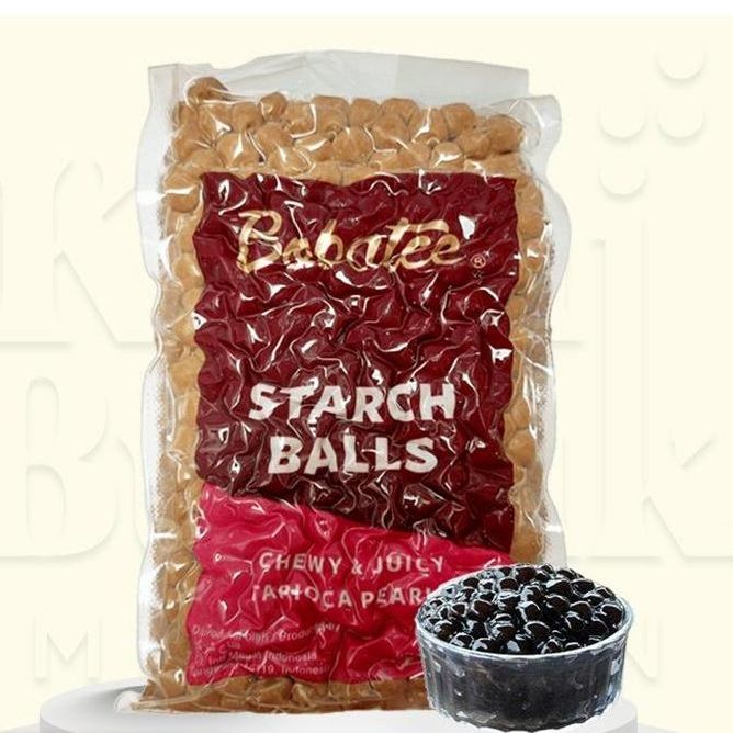 Boba Pearl Bobatee 1kg Tapioca Bubble Brown Sugar Topping Minuman Boba Drink Premium