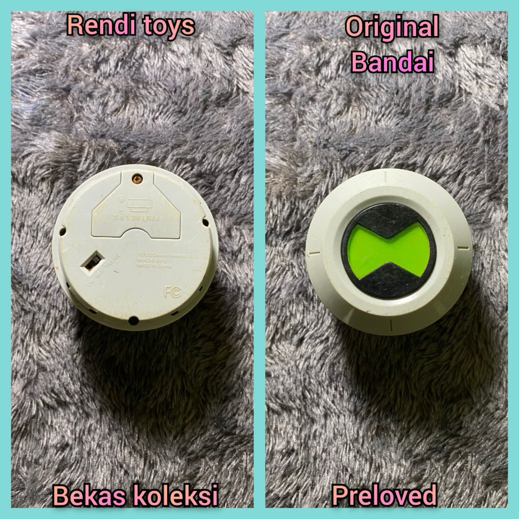 Ben 10 Chest Badge Bandai 2011 Omnitrix Ultimate Alien | Bekas Koleksi | Rendi Toys