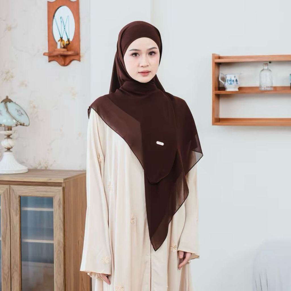 Hot Sale Hakdi Khiban Ceruty / Khimar Bandana Khiban Stranger Free Pouch ~ Hijab Khimar Bandana