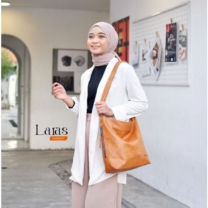 Tas Wanita Moonzaya / Tas Selempang Wanita Besar / Tas Shoulder Wanita Besar - Hobo Bag | Sling Bag 