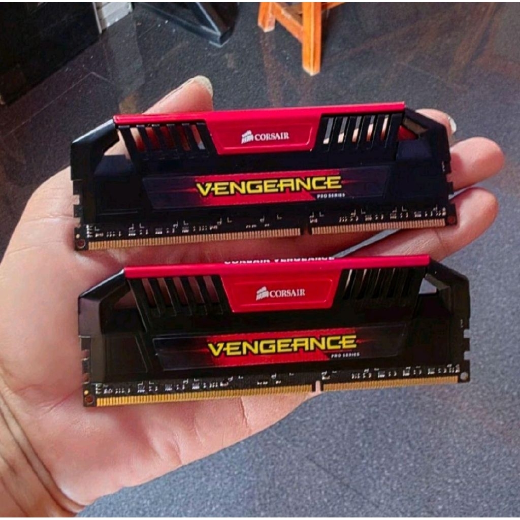 RAM/MEMORY PC KIT, CORSAIR 16GB DDR3 1600mhz RED