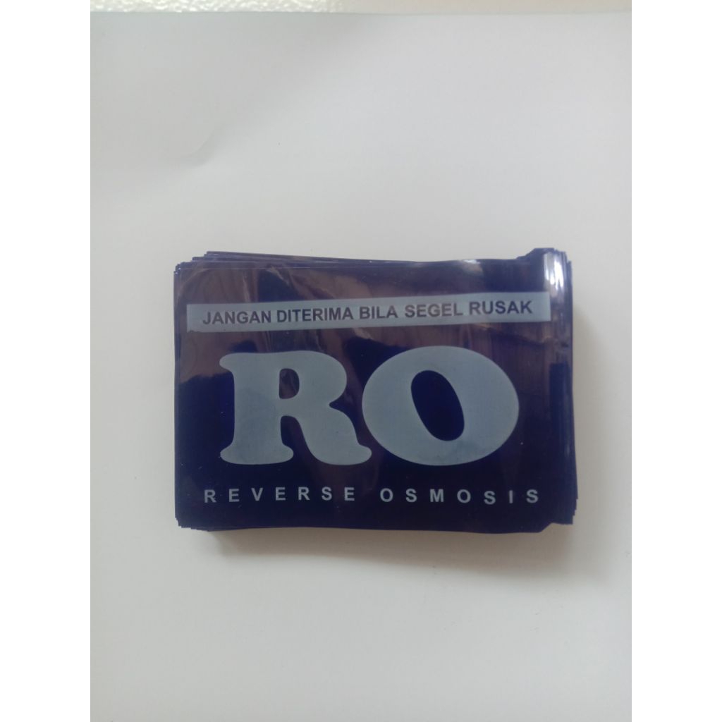 Segel RO warna biru Dongker isi 1000pcs/segel RO/segel galon