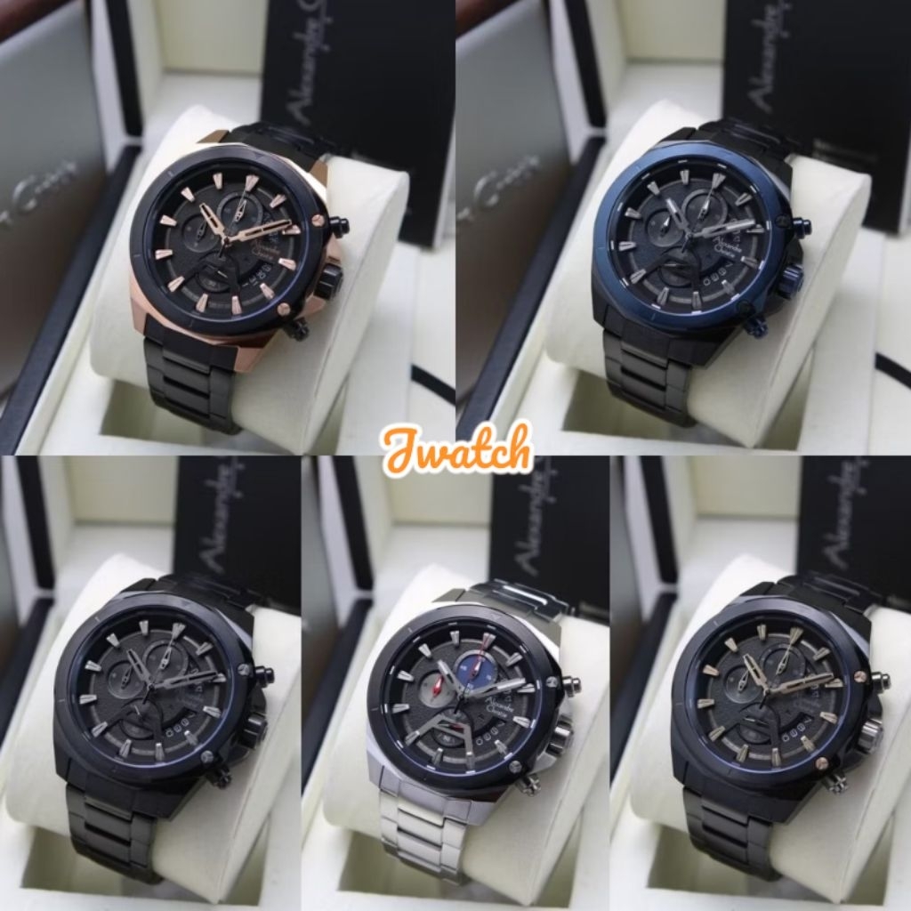 Jam Tangan Pria Alexandre Christie 6651