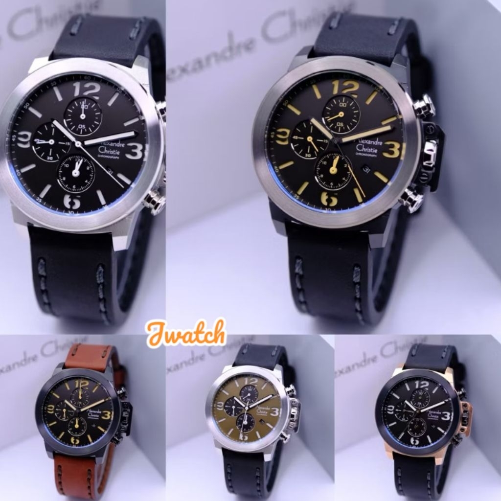 Jam Tangan Pria ALEXANDRE CHRISTIE 6280