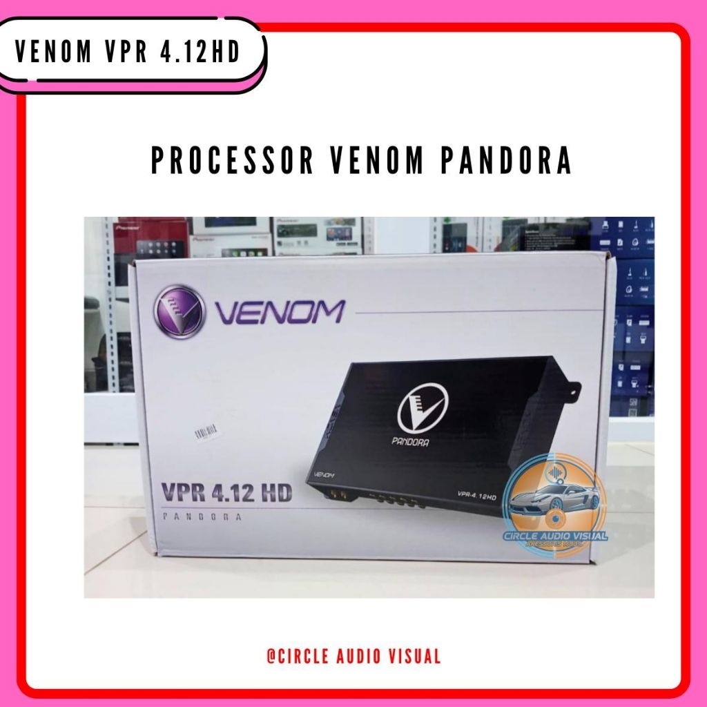 PROCESSOR PROSESOR VENOM VPR 4.12 HD DSP 12CH RESMI.