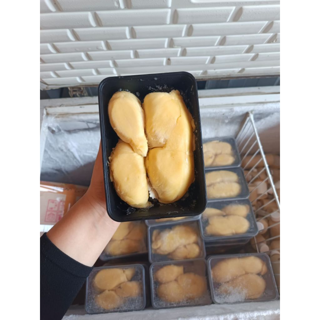 Amanta Segar Durian Montong Premium Bali Kupas Berat Kurang Lebih 500 Gram Manis Legit Daging Tebal