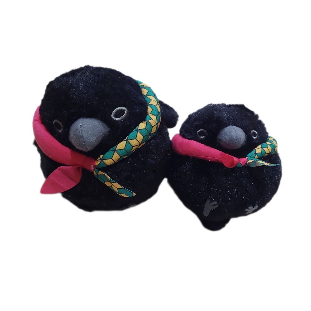 Boneka Kasugai Crow Tomioka Giyuu Plush from Demon Slayer Amufun