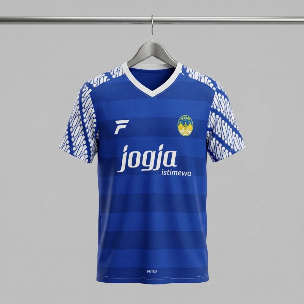 Jersey PSIM Jogja Klub Bola Baju Kaos Custom Nama dan Nomor Punggung - 224