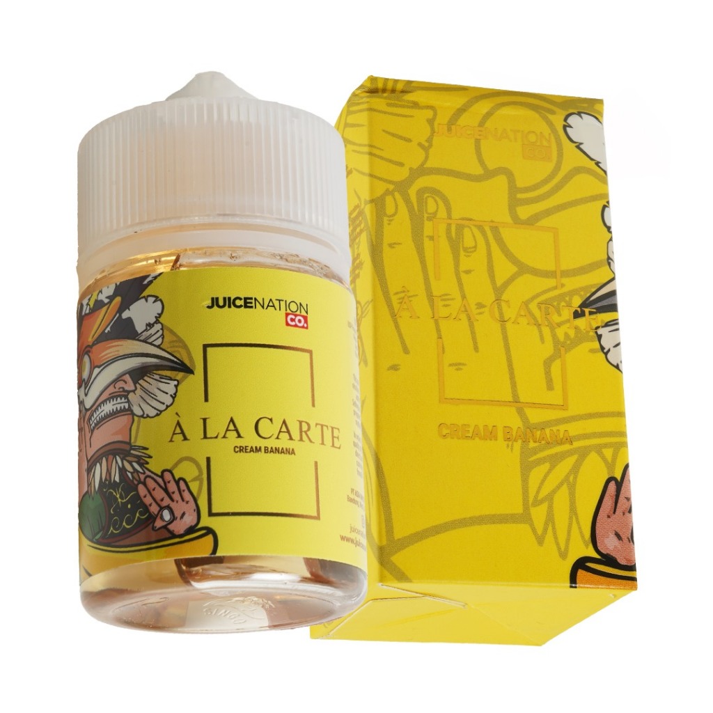 ALA CARTE CREAM BANANA 60ML 3MG 6MG FREEBASE