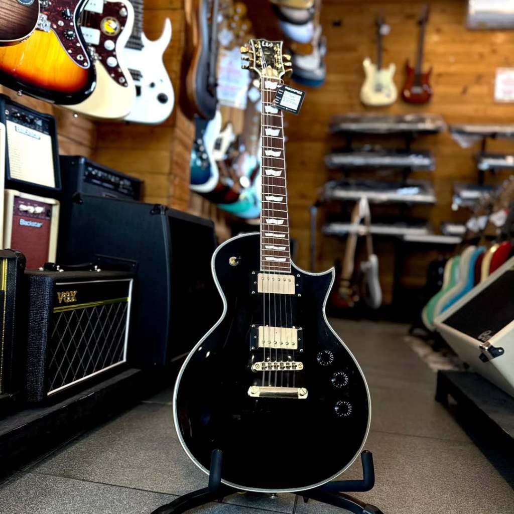 LTD EC256 LES PAUL BLACK ELECTRIC GUITAR USED