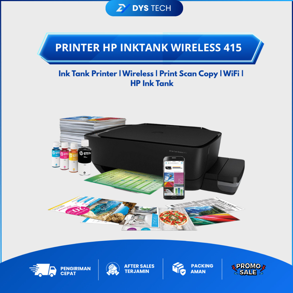 Printer Hp inktank wireless 415