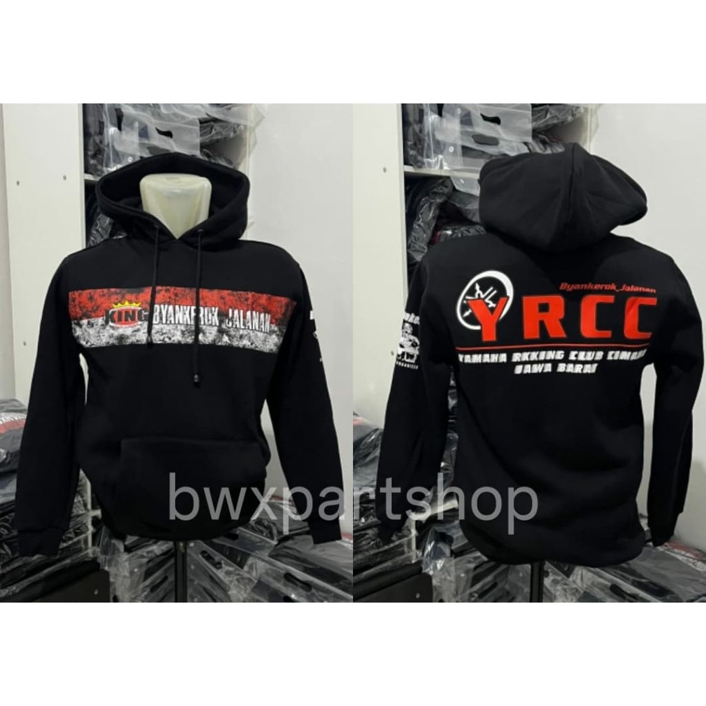 Jaket Sweater Motor RX King Byankerok Jalanan Udag Aink / Hoodie Byankerok RX King