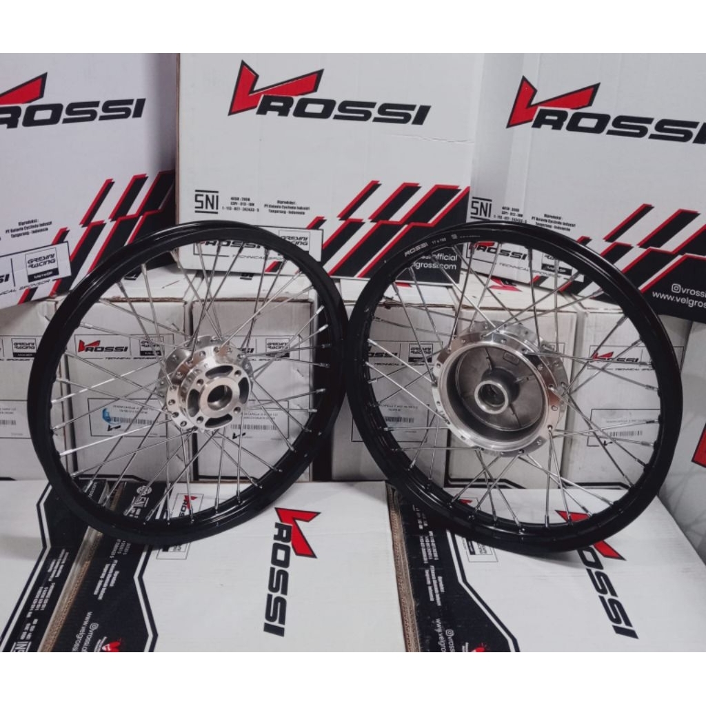 VELG/PELAK SET JARI JARI V ROSSI RING 17 PNP JUPITER MX LAMA/VEGA ZR/VEGA RR/VEGA R NEW/JUPITER BURH