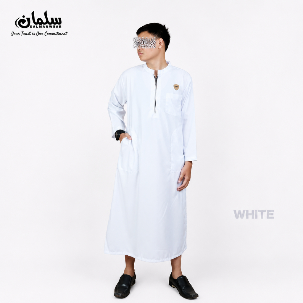 Salman Wear, Jubah sholat, gamis muslim, baju muslim Pria