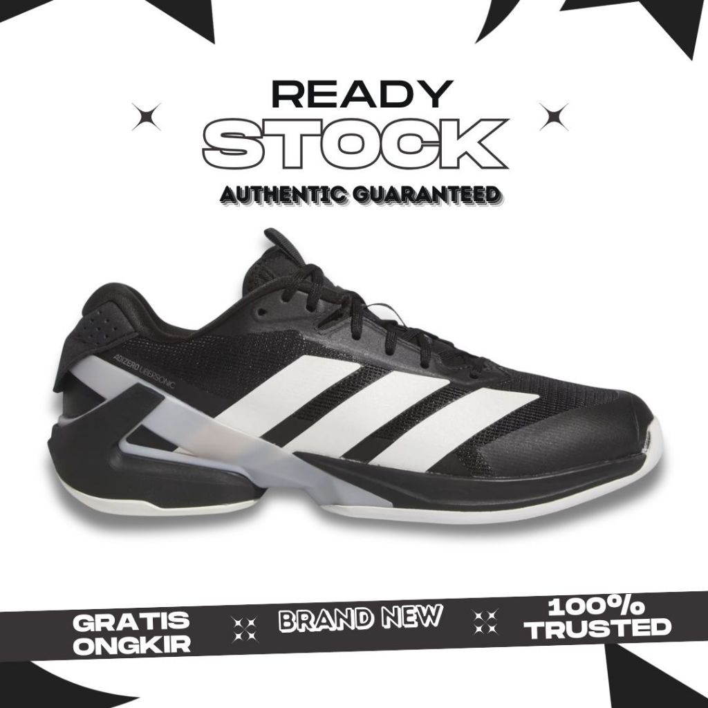 Adidas Adizero Ubersonic 5 Black Grey Metallic