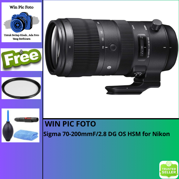 Lensa Sigma 70-200mmF/2.8 DG OS HSM for Nikon / sigma 70-200mm for nikon