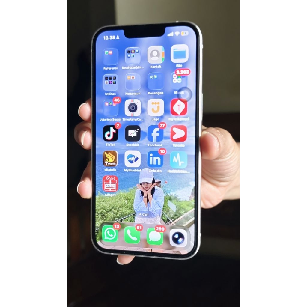 iphone 13 ex ibox second putih