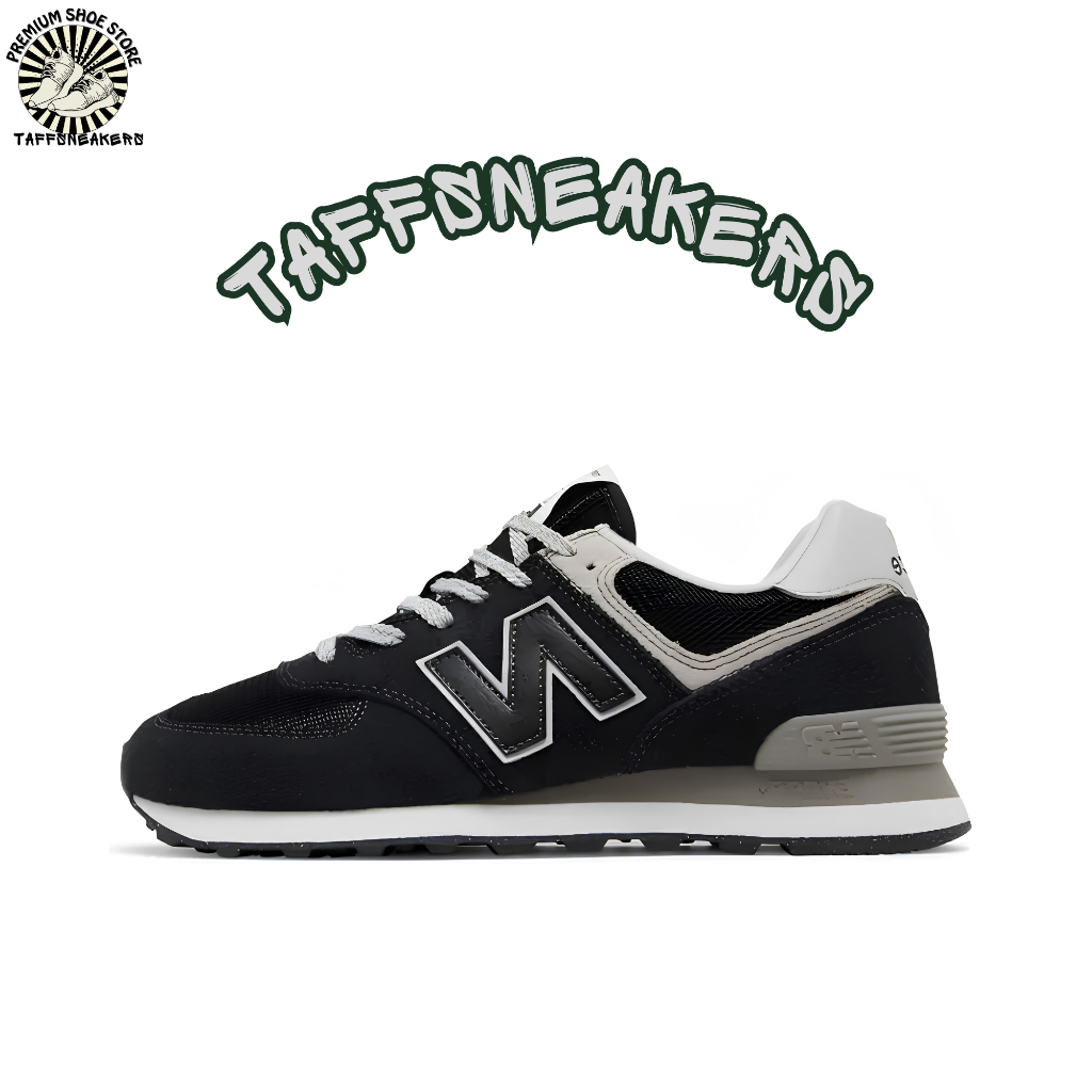 Sepatu New Balance 574 ' Black Grey' ML574EGK