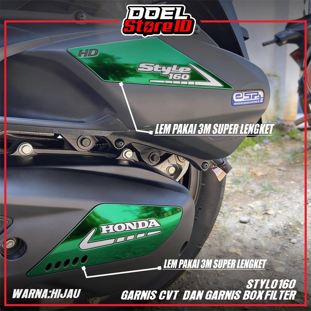 Cover Garnis CVT dan Garnis Box Filter Stylo 160 - Akrilik Mirror 01 Doel