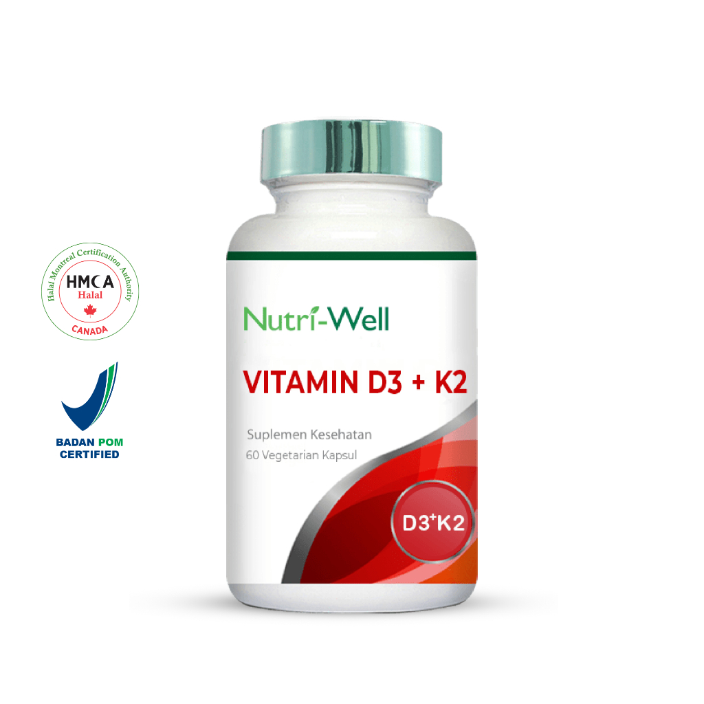 Nutriwell D3+K2 60 softkapsul