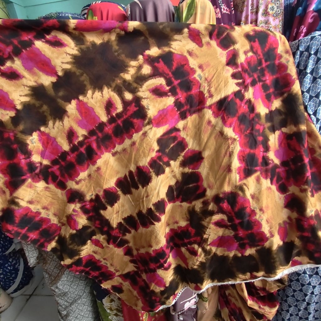 KAIN KATUN PARIS PREMIUM MOTIF ABSTRAK - KAIN KATUN MOTIF ABSTRAK HARGA PER SETENGAH METER