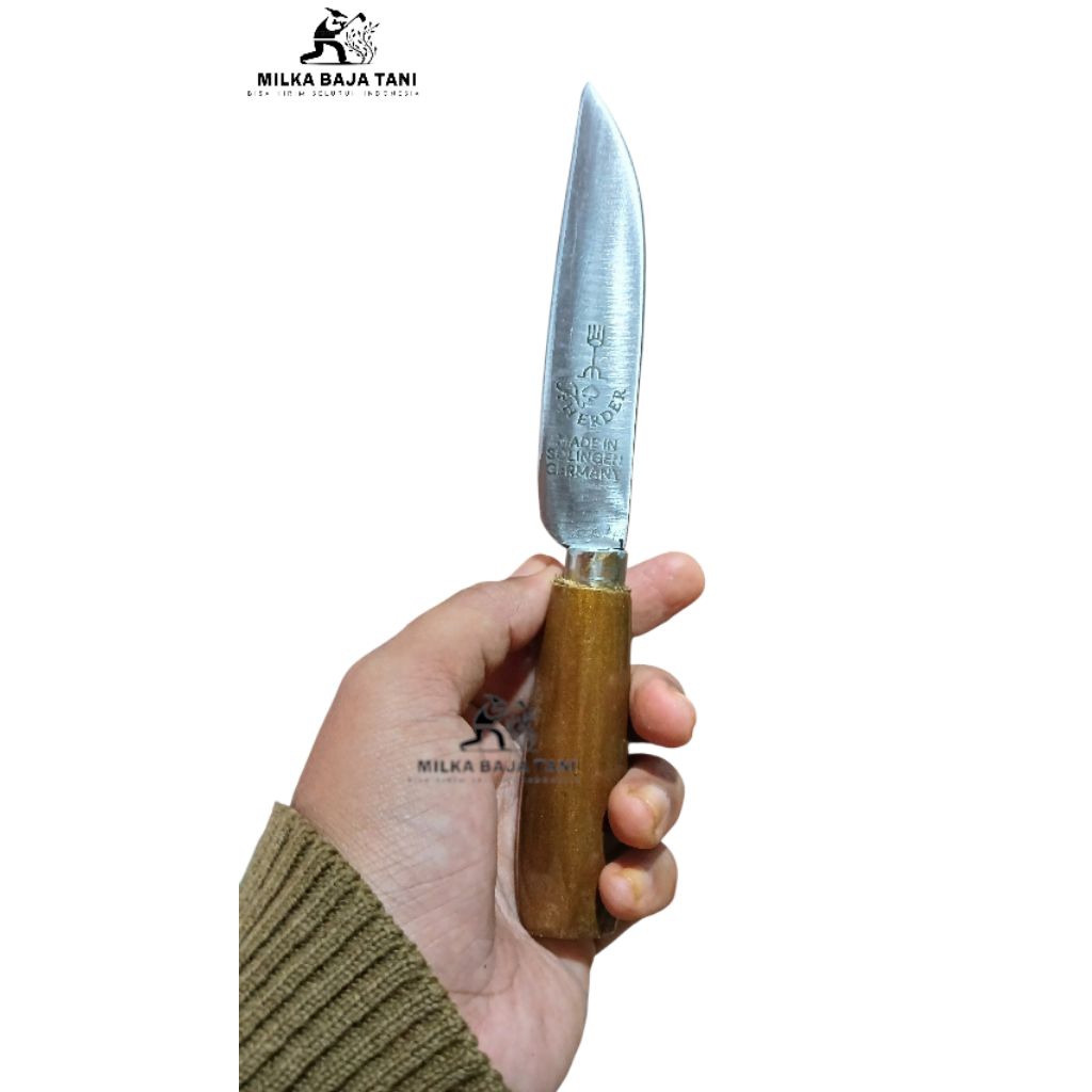 Pisau Herser Solingen Germany Pisau Cap Garpu Pisau Jerman Seset kulit Pisau Dapur