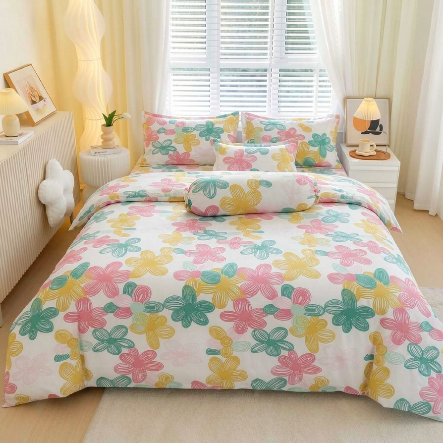SPREI TINGGI 30 CM UKURAN 120 160 180 HOMEMADE AESTHETIC  SUDUT KARET FREE SARUNG BANTAL GULING