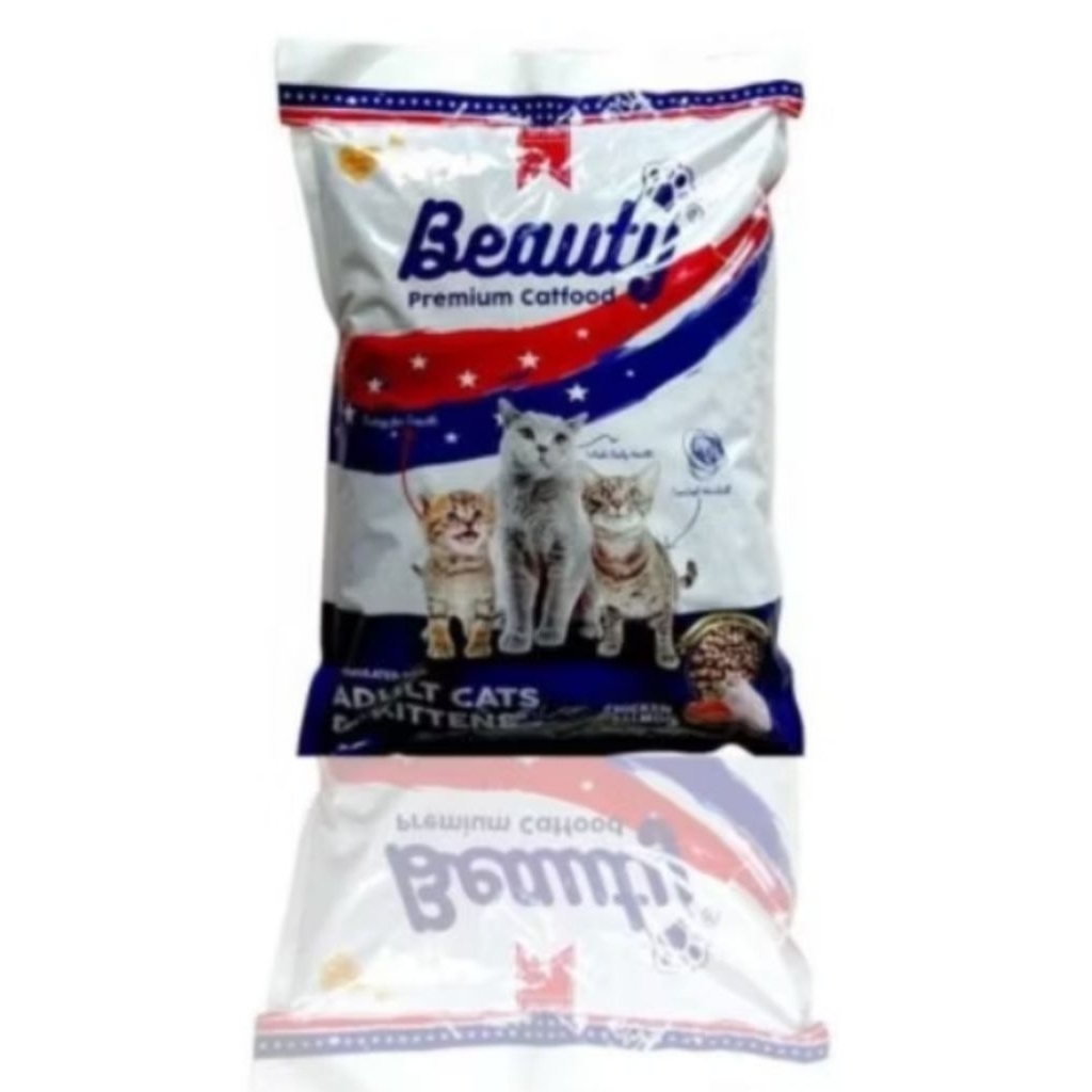 Beauty makanan kucing dewasa anakan