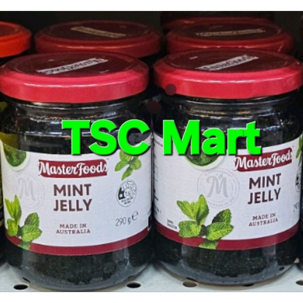 MasterFoods Mint Jelly is a classic Australian condiment made with real mint flakes. While tradition