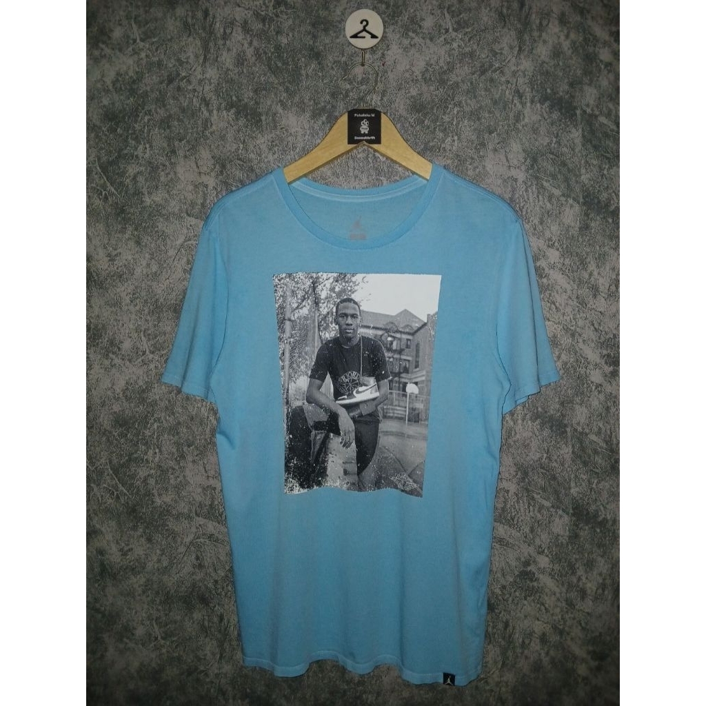 kaos prelov pakailagi ( Nike air jordan tee vtg size M )