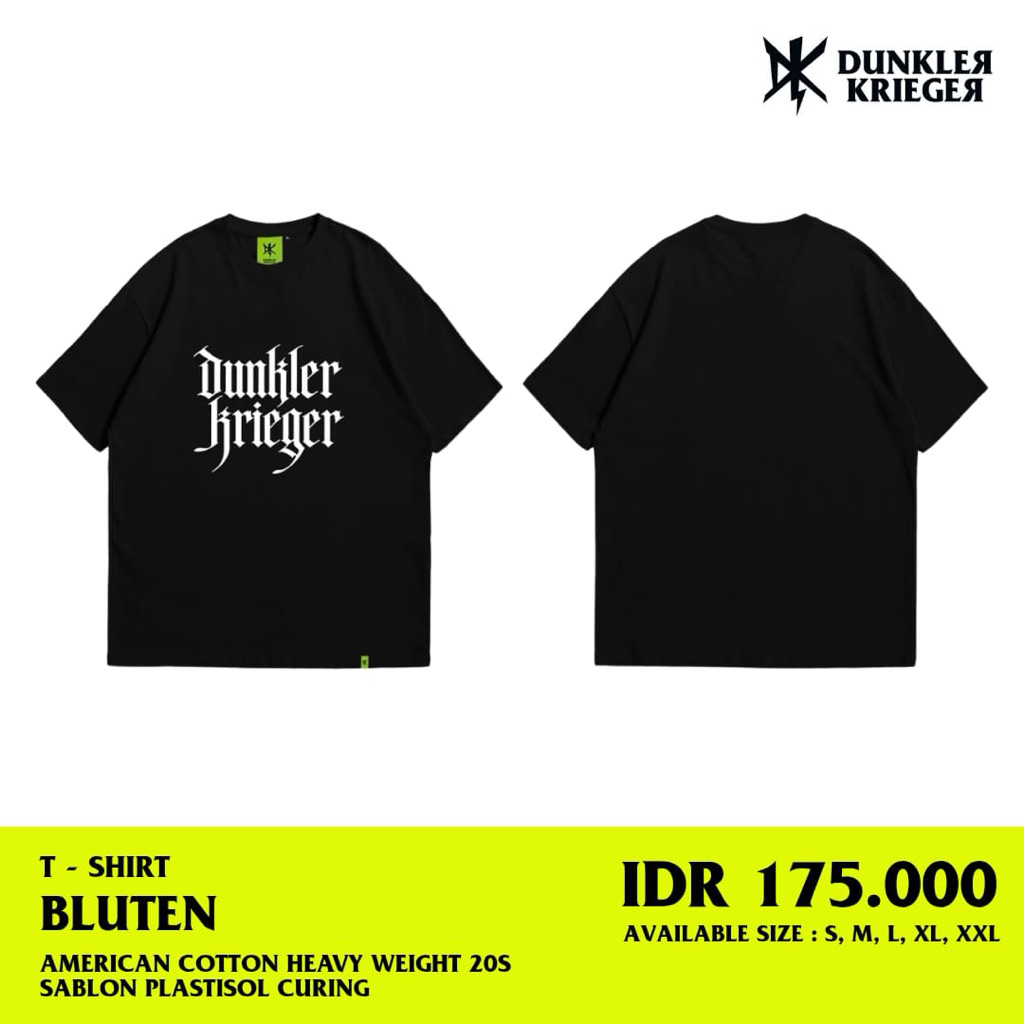 TSHIRT DUNKLER EXODUS BLACK