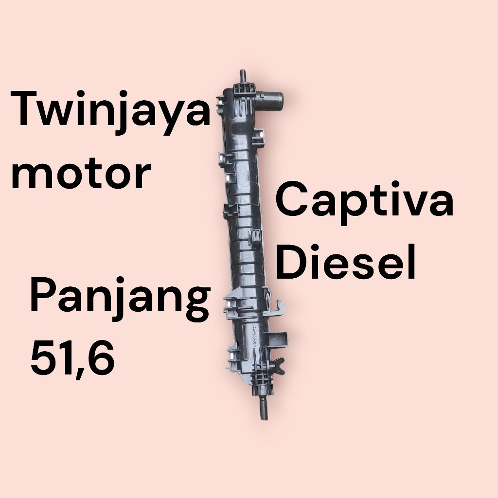 upper tank radiator captiva Diesel 51,6cm cover radiator captiva disel