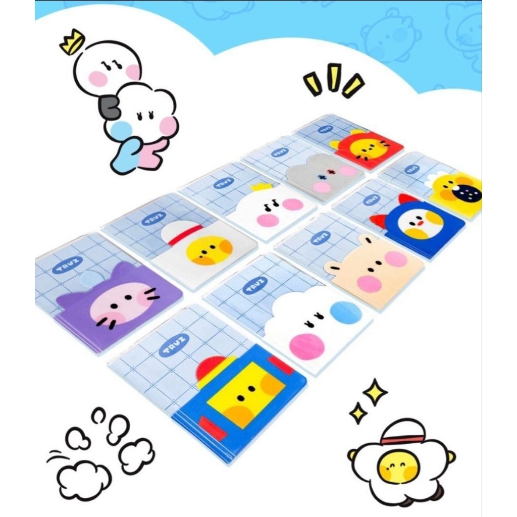 [PRE-ORDER] OFFICIAL TREASURE TRUZ PASSPORT CASE SOM KIM DOYOUNG RURU WATANABE HARUTO BONBON KIM JUN