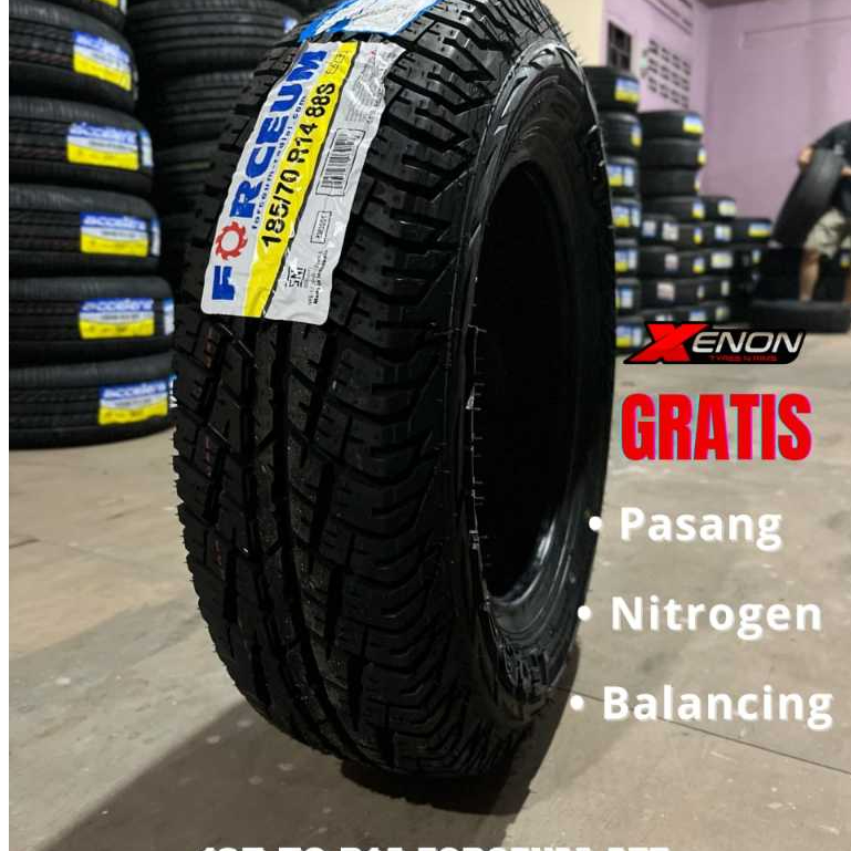 Ban Mobil Baru Tubles Murah Ring 14 Ukuran 185/70 R14 Forceum AT-Z Ban Kasar Buat Avanza Xenia