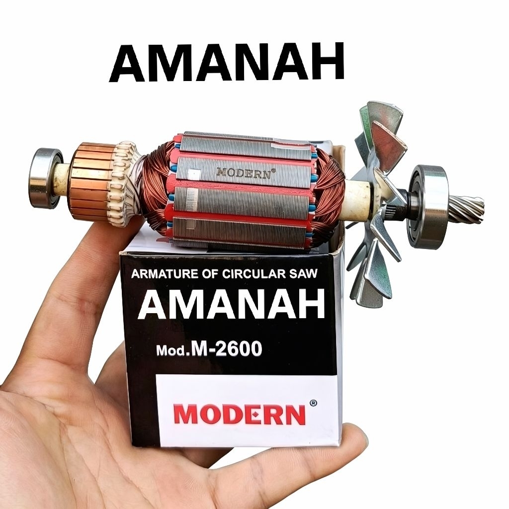 Angker armature Modern M2600 for mesin serkel circular saw modern M2600 makita 5800NB