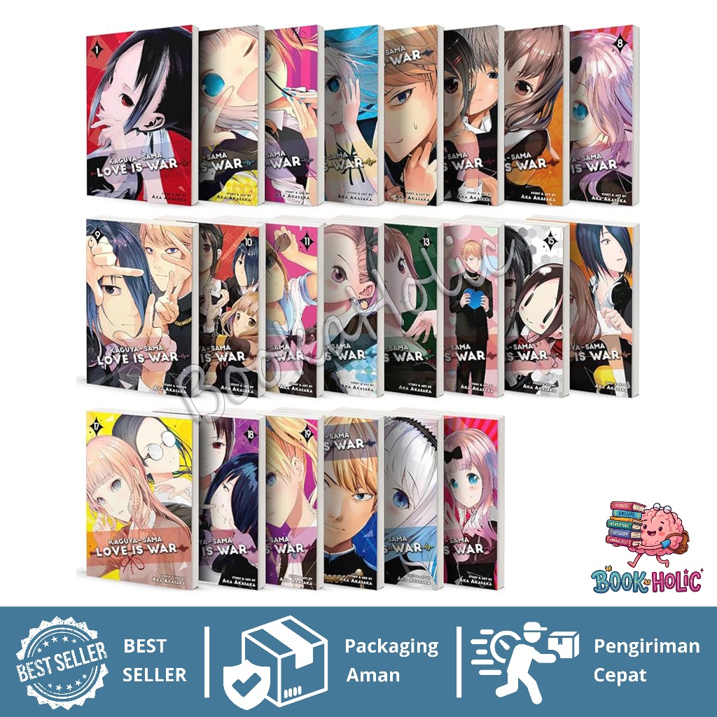 Kaguya-sama: Love Is War (manga), Vol. 1-28  - BookaHolicc