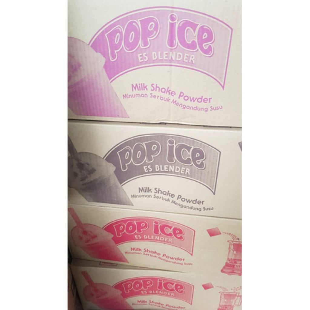 1 Dus Pop Ice Buah & Coklat Isi 25 Rcg (250 pcs) / 1 Karton