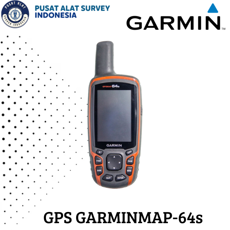 GPS GARMIN 64S SEKEN LENGKAP/BEKAS RASA BARU