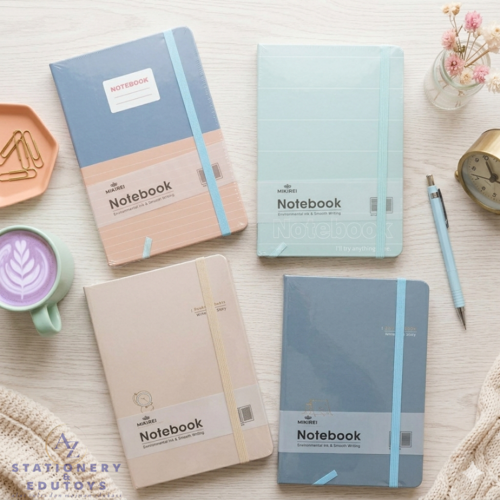 Notebook Mikirei A5 Hardcover Buku Catatan Aesthetic