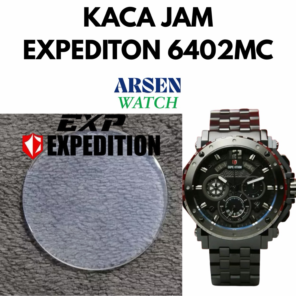 (ORIGINAL) KACA E6402MC ORIGINAL / KACA JAM EXPEDITION 6402 PRIA