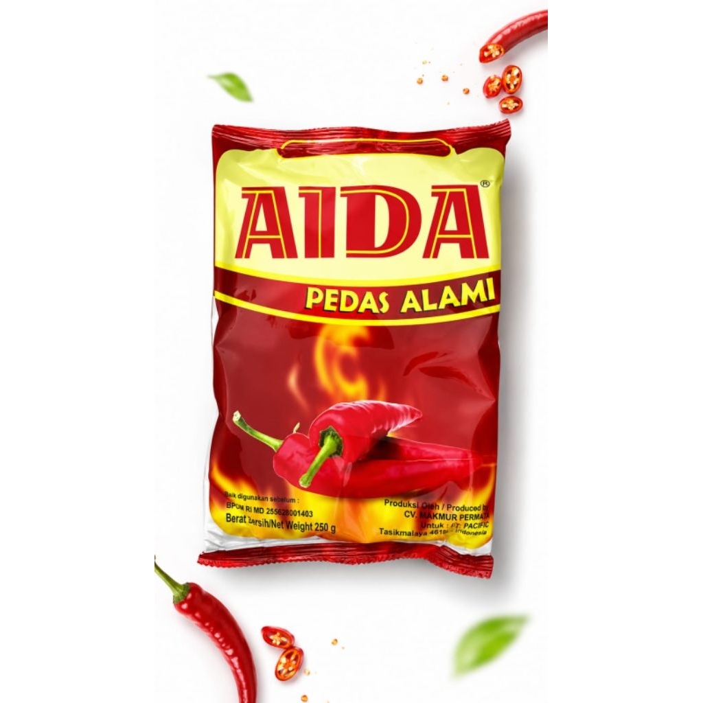 AIDA CABE BUBUK ASLI KEMASAN 250g