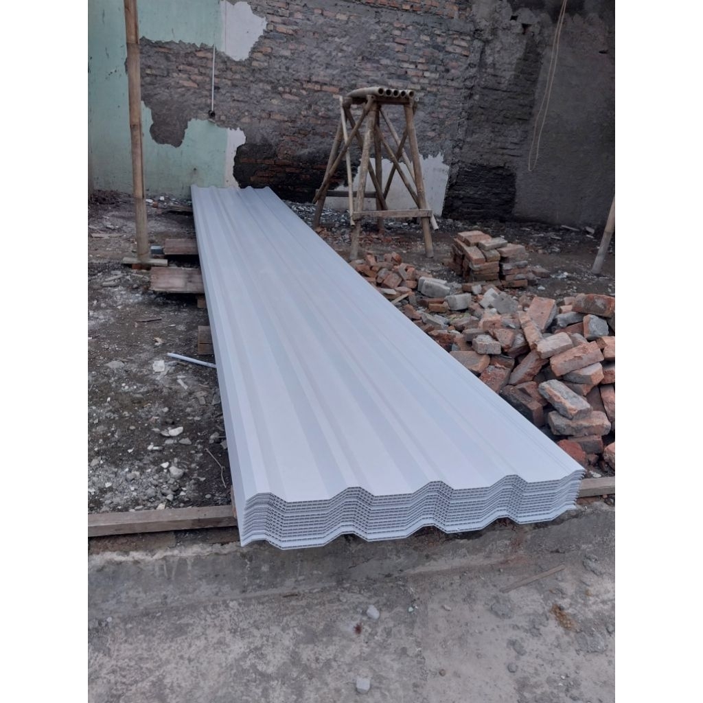 atap upvc double layer
