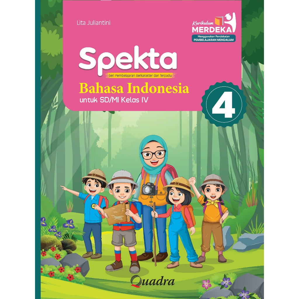 KELAS 4 QUADRA / BUKU QUADRA KELAS 4 SD KURIKULUM MERDEKA