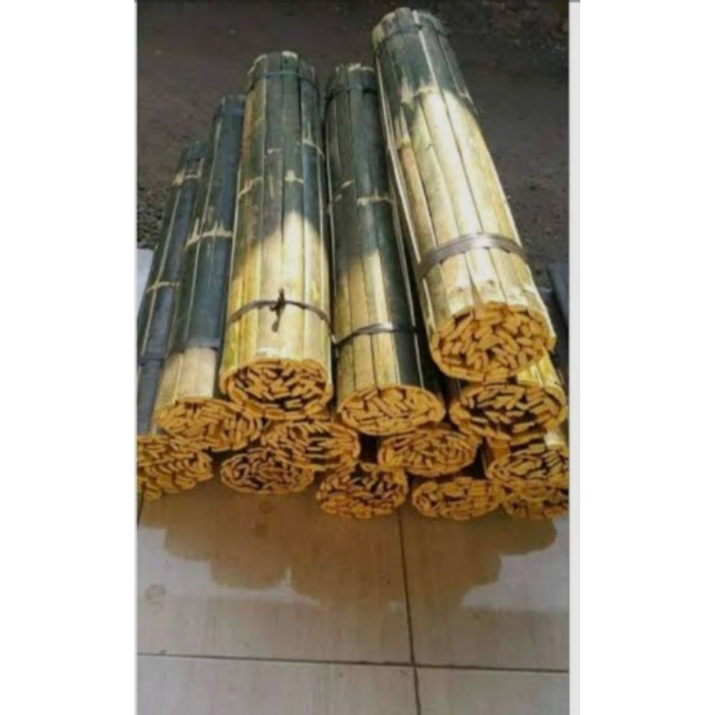 Bilah bambu siap pakai panjang 1 m