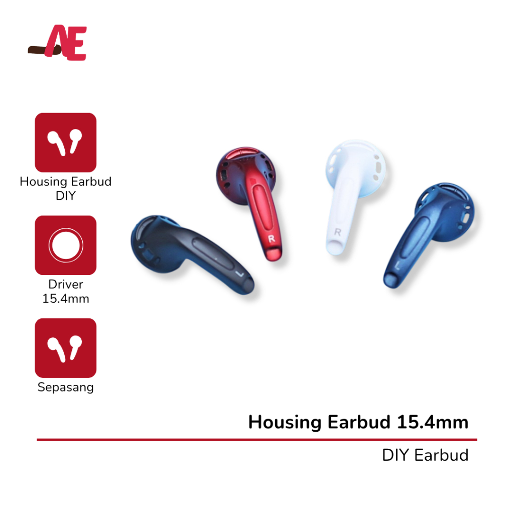 Earbud Housing Earphone 15.4mm Shell Case MX500 Housing