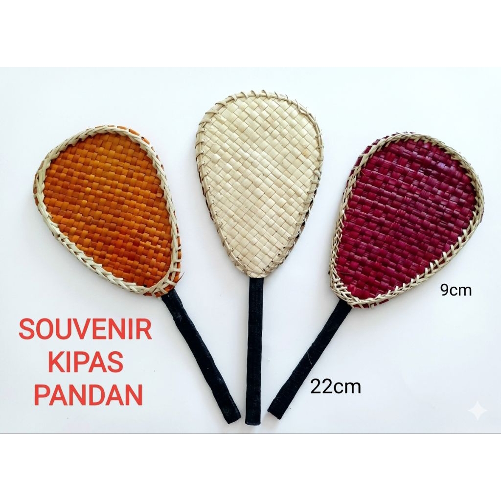 souvenir kipas pandan kipas mini