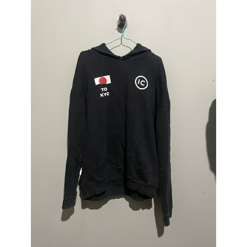 Hoodie Insurgent club hitam